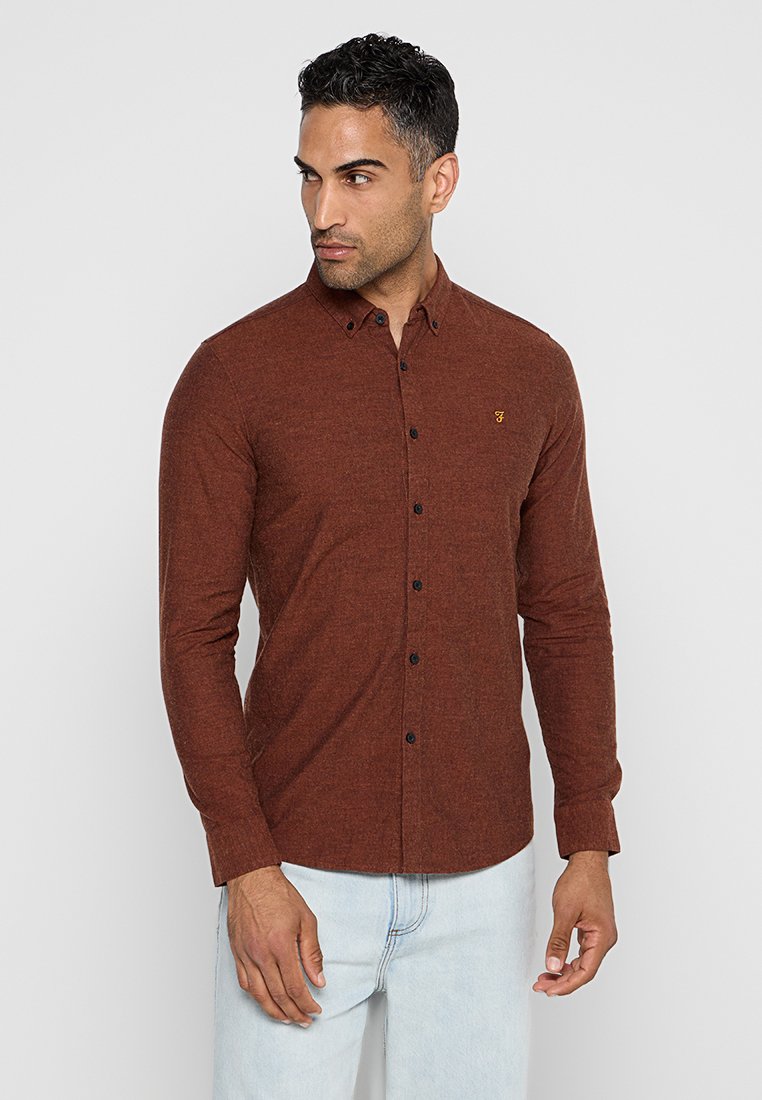 Farah Overhemd bruin