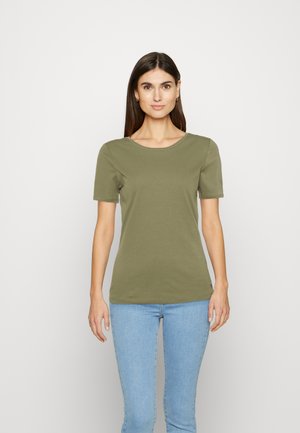 Basic T-shirt - olivgrün