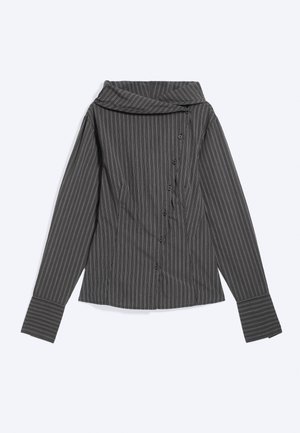 Weekday, MARIAH FUNNEL NECK  - Блуза - dark grey