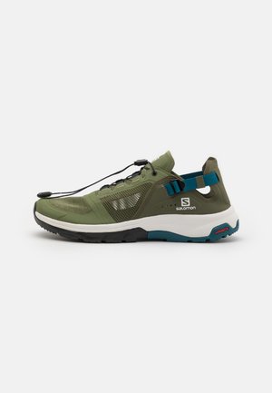 TECH AMPHIB 4 - Hikingsko - olivine/olive night/legion blue