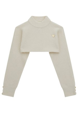 Guess CROPPED  - Maglione - weiß