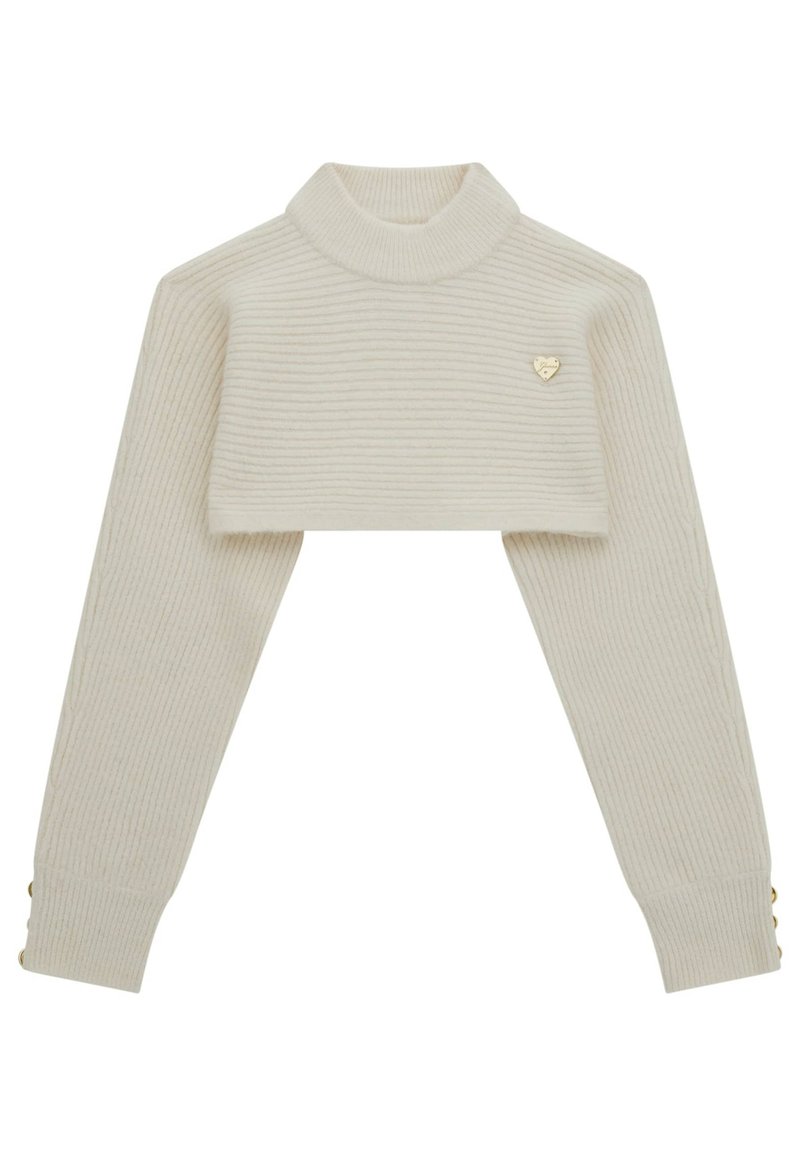 Guess CROPPED  - Maglione - weiß
