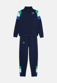 Kappa LOGO GLOMERI - Trainingspak - black/blue royal/zwart