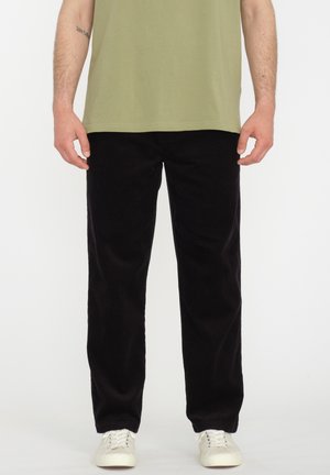 PSYCHSTONE ELASTICATED WAIST - Pantalon classique - black