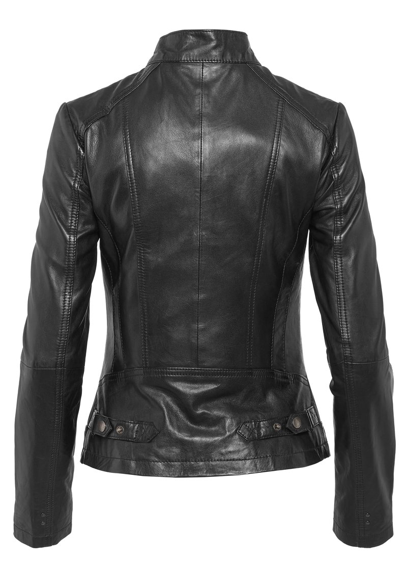 Damen Leichte Jacken | 7eleven Lederjacke schwarz - JJ50860 Damen Leichte Jacken | 7eleven Lederjacke schwarz - JJ50860