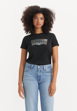 THE PERFECT TEE - T-shirt imprimé - black
