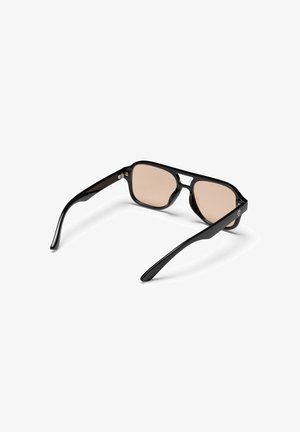 CHPO, COCAS UNISEX - Occhiali da sole - black / light orange
