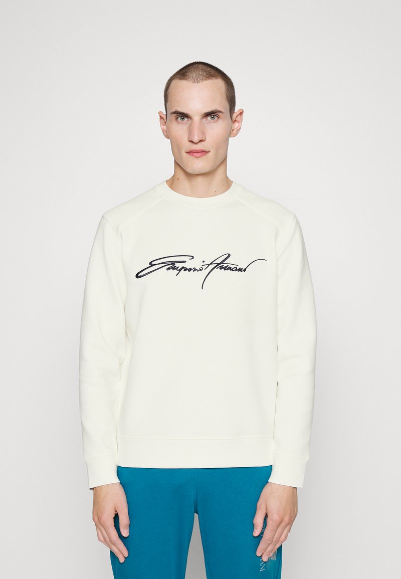 Rifle Bianco Cotton Men Sweatshirt