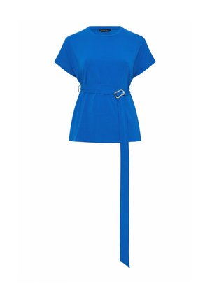 Yours Clothing, WOMEN'S CASUAL TOPS - Top - neon blue