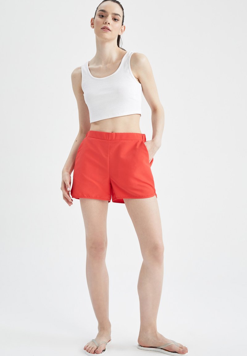 Damen Kleider | DeFacto REGULAR FIT Badeshorts red/rot - SZ55383 Damen Kleider | DeFacto REGULAR FIT Badeshorts red/rot - SZ55383
