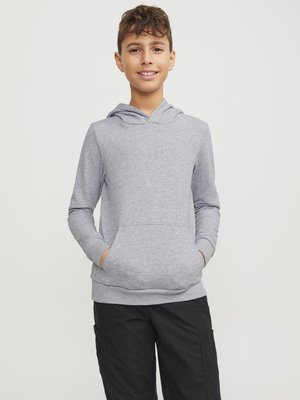 JJEBRADLEY HOOD - Collegepaita - light grey melange