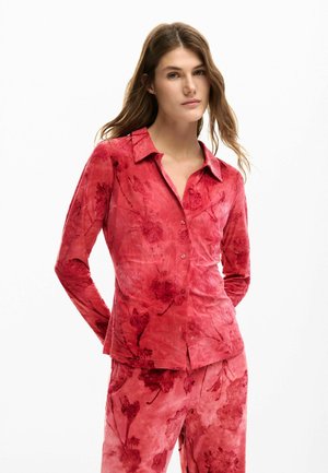 EMBROIDERED FLOWER  - Cămașă - pink