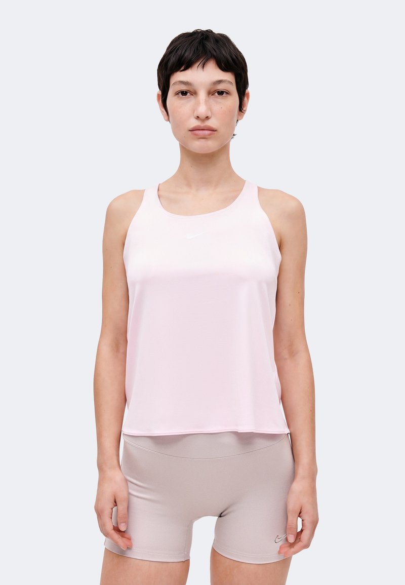 Nike Performance TANK ELASTIKA - Top - pink foam/white