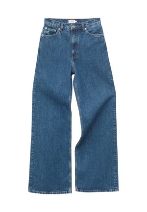 & OTHER STORIES, & OTHER STORIES WIDE-LEG JEANS - Coupe large - mottled  blue