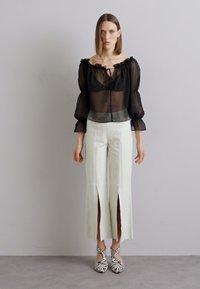 DESIGNERS REMIX SALLY SLEEVE BLOUSE - Μπλούζα - black