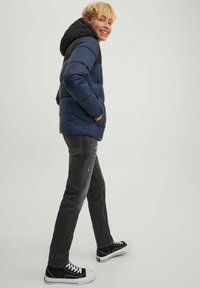 Jack & Jones Junior GLENN ICON INDIGO - Jeans slim fit - black denim