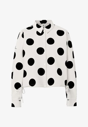 HYPEDROP, LANGARMHEMD HDENYA BOXY - Blusa - cloud dancer