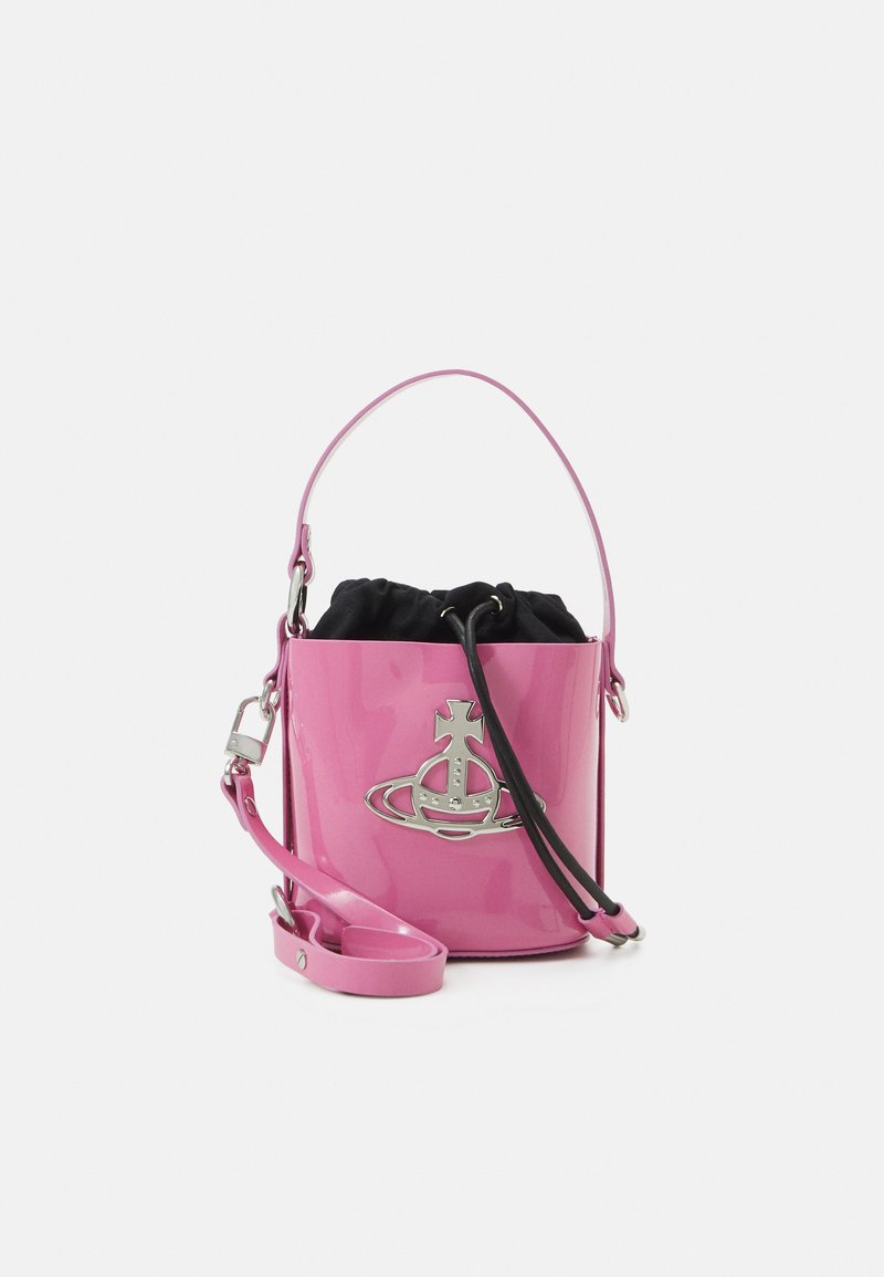 Vivienne Westwood DAISY SMALL DRAWSTRING BUCKET - Håndtasker - pink ...
