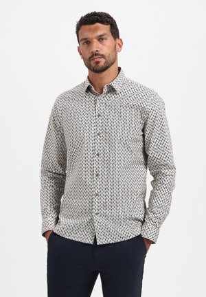 PRINTED STRETCH - Overhemd - white