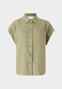 SLEEVELESS SHIRT - Overhemdblouse - olive