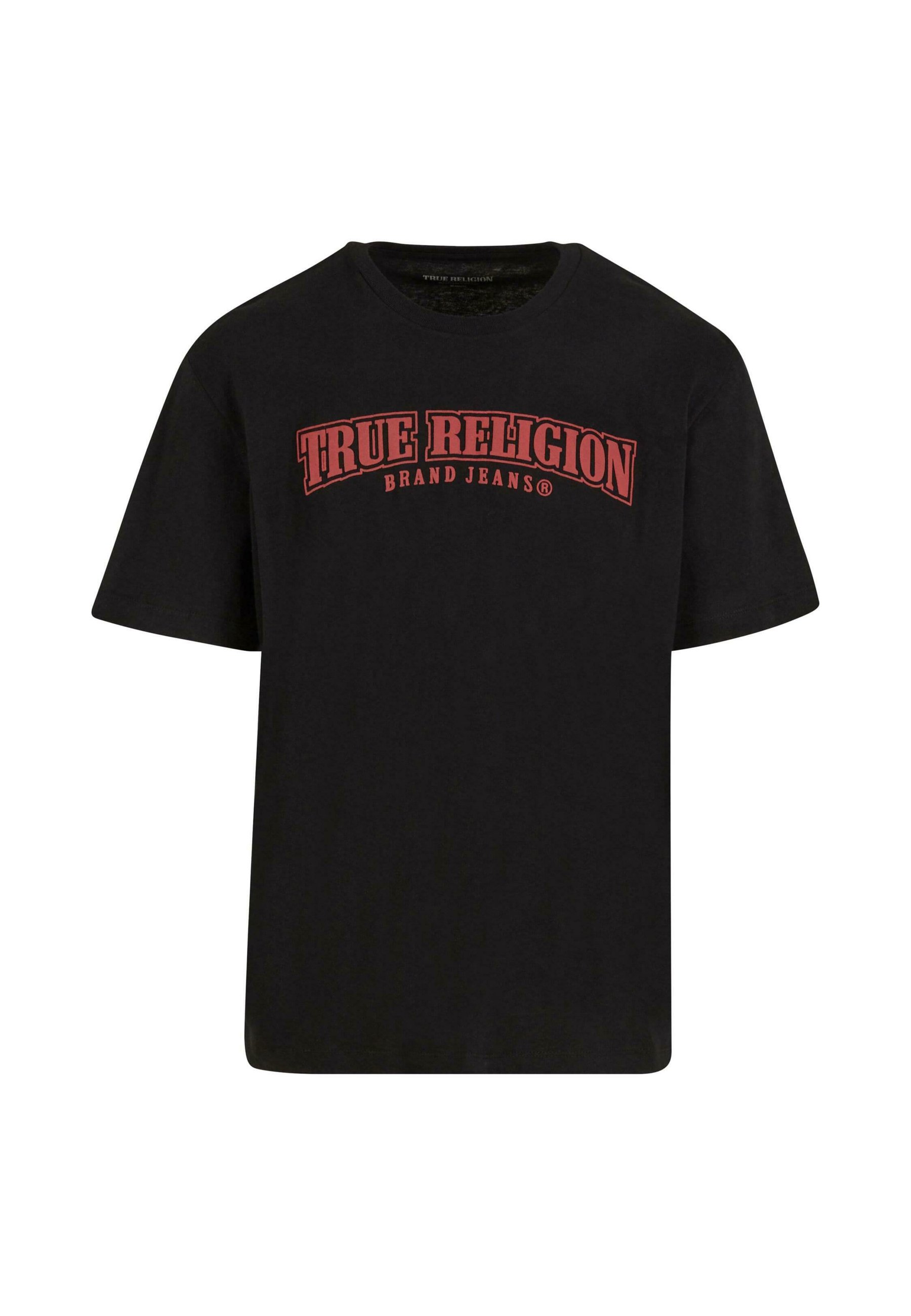 True Religion Print T-shirt - black red/black - Zalando