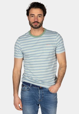 NZA New Zealand Auckland T-shirt print - pacific blue