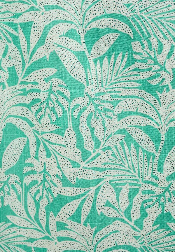 MED BLADMØNSTER - Trousers - turquoise4