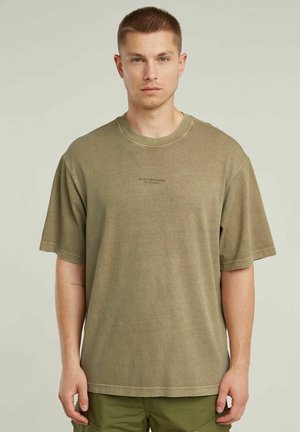 OVERDYES CENTER SAFARI - T-shirt basic - beige