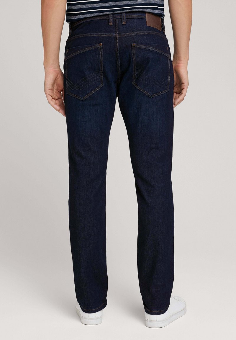 TOM TAILOR Jeans Uomo Josh Regular Slim: Vestibilità Comfort, Cotone Elasticizzato - Blu Denim