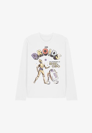 Star Wars, STAR WARS RETRO DROIDS - Long sleeved top - white