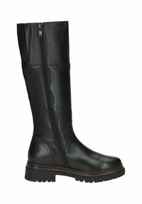 Caprice ELEGANTE STIEFEL-WEITE MIT GRIP CLIMOTION - Platform csizmák - black nappa