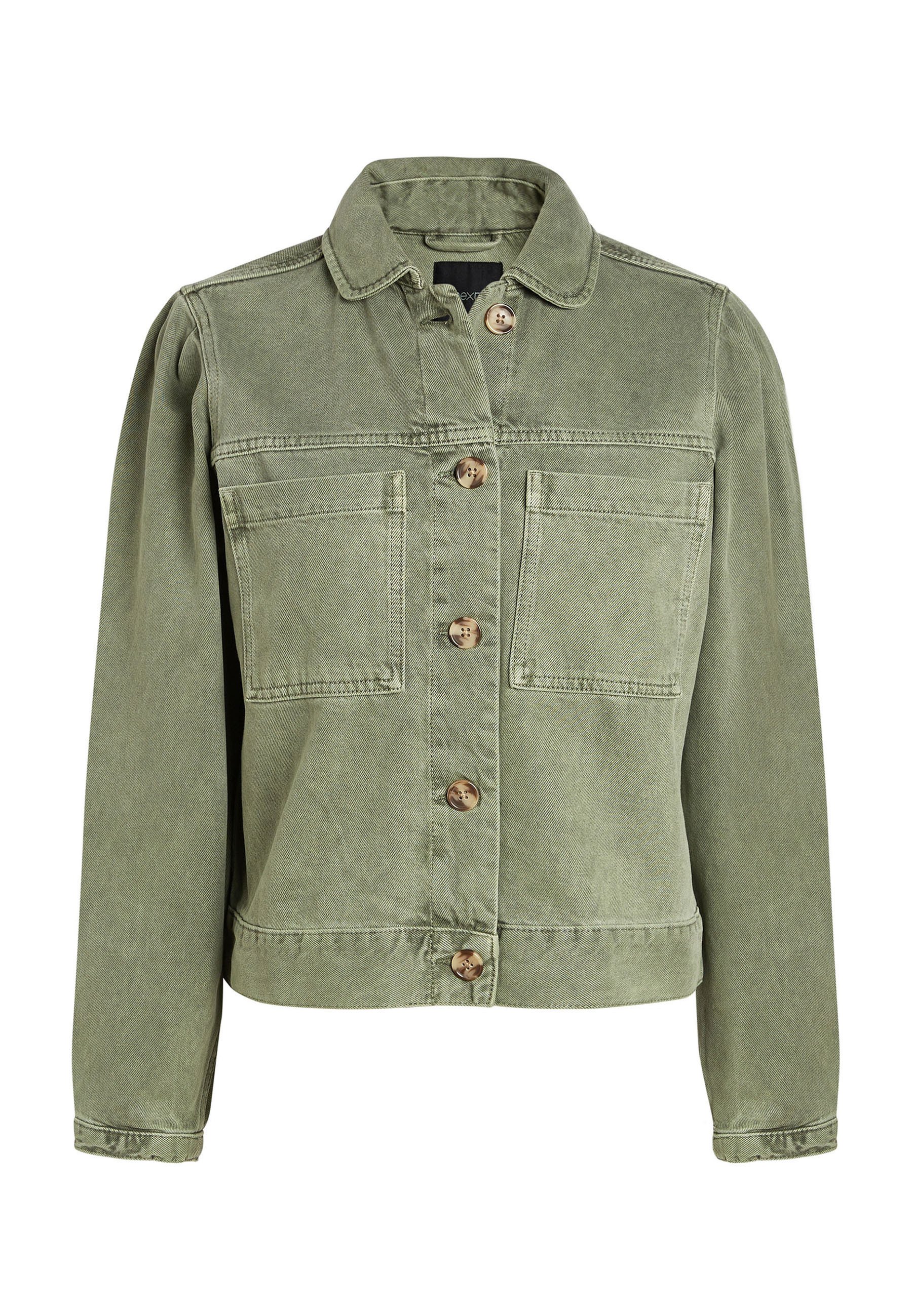 Next Denim jacket - khaki - Zalando.de