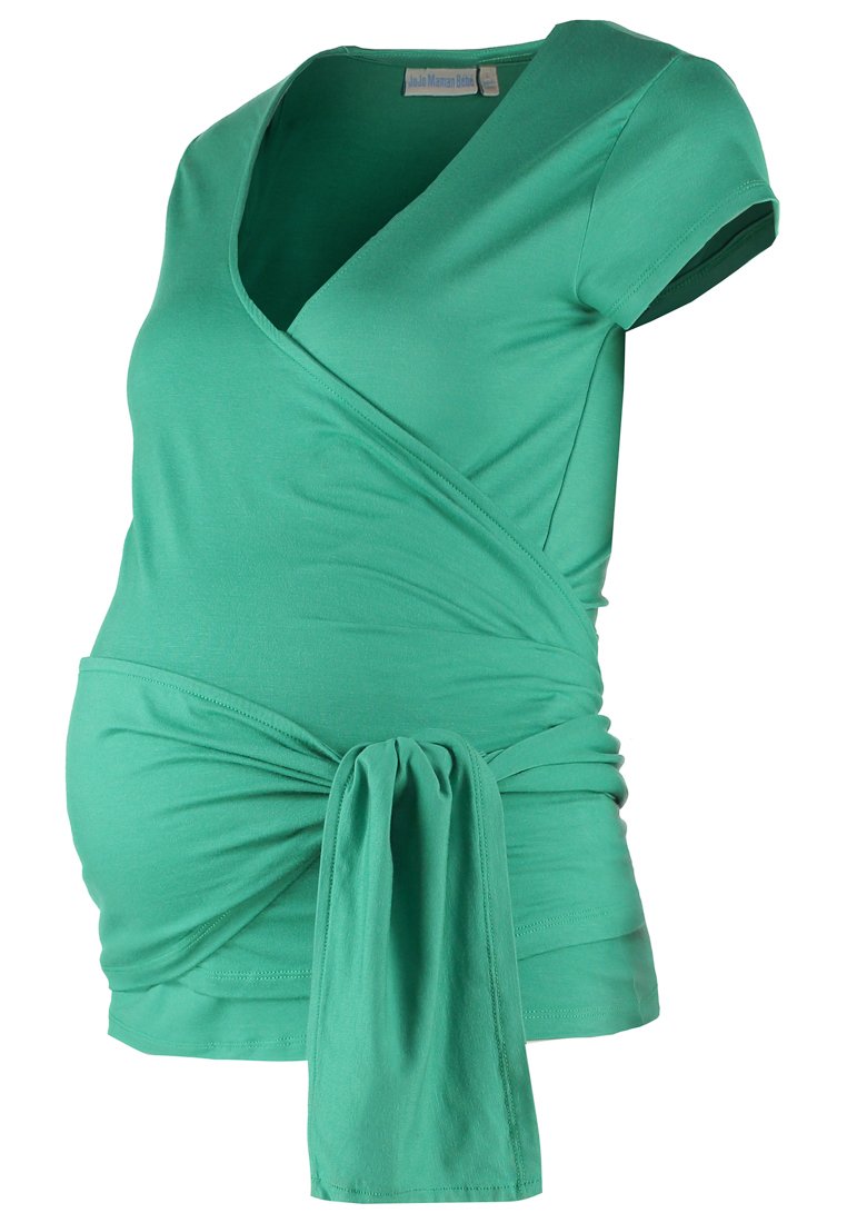 JoJo Maman Bébé T-shirt basic groen