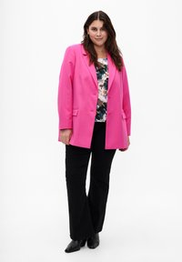 Zizzi Kratka jakna - pink yarrow