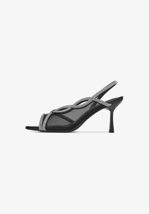 Jenny, Riemensandalette - black