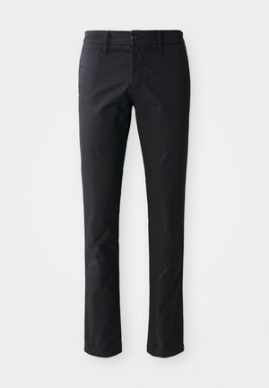 Carhartt WIP SID PANT LAMAR - Pantaloni chino - black rinsed