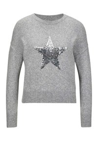 Unausgewählt, silver grey   natural white   melange