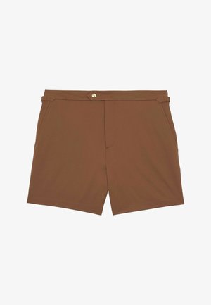 Reiss, REGULAR FIT - SUN SIDE-ADJUSTER SWIM SHORTS . - Bañador corto - mahogany brown