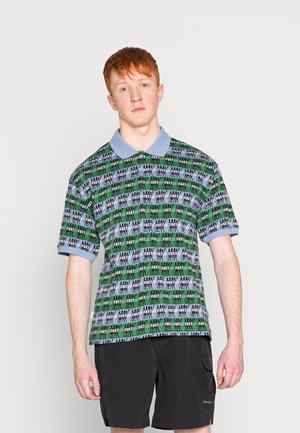 PRAISE - Polo krekls - light blue/green