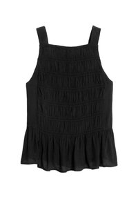 Marks & Spencer TEXTURED SHIRRED CAMI  - Blouse - black