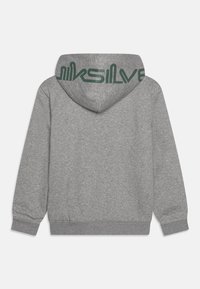 Quiksilver BEST WAVE SHERPA YOUTH - Felpa con zip - light grey heather