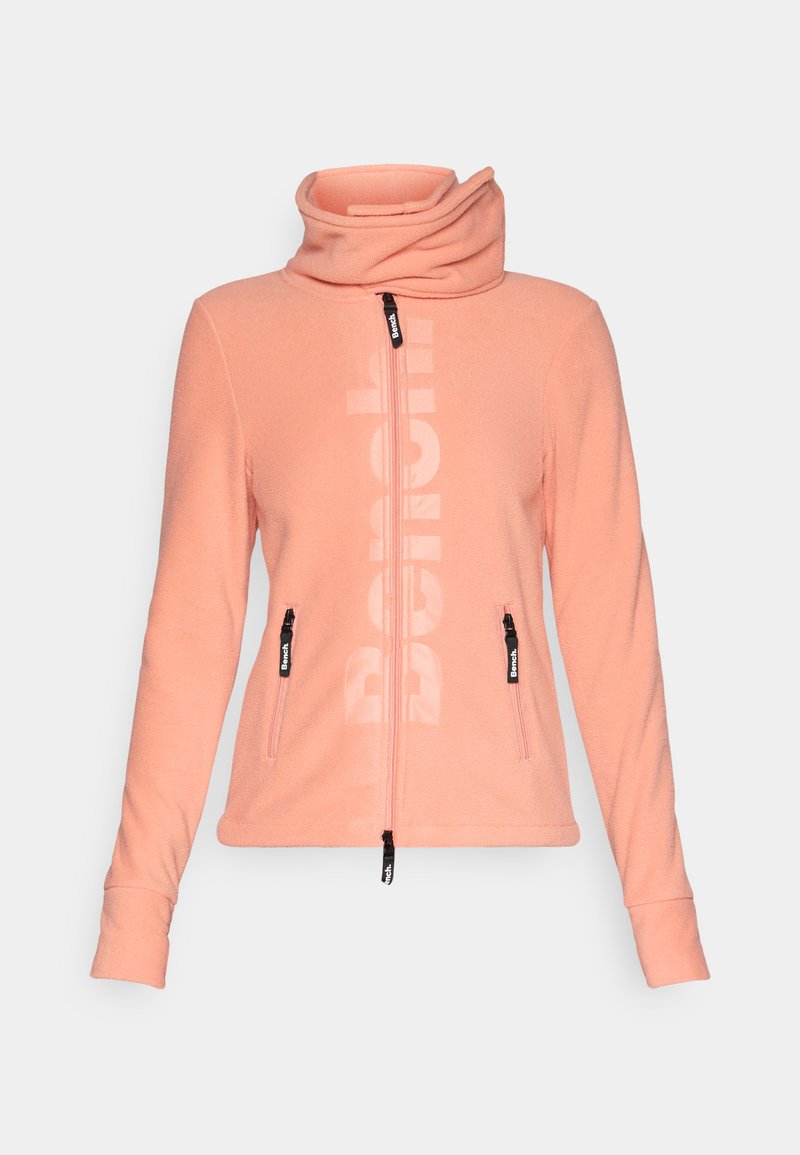 Bench Fleecejas zalmroze