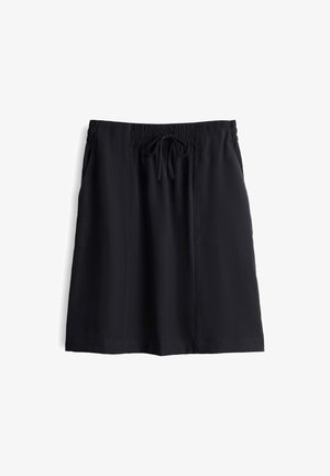 OPUS, RELAXED CARGO STYLE - Jupe trapèze - black