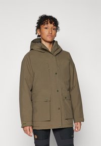 Fjällräven HC HYDRATIC PADDED JACKET W - Wintermantel - laurel green