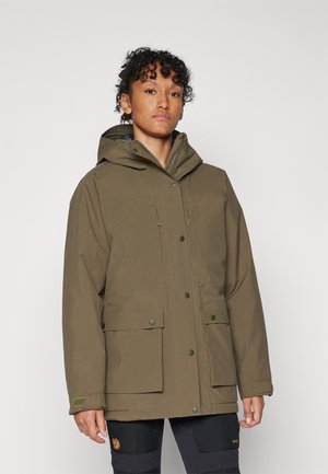 HC HYDRATIC PADDED JACKET W - Wintermantel - laurel green