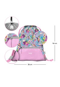 Baagl 3 SET ERGONOMISCHE - Set zainetto - violett