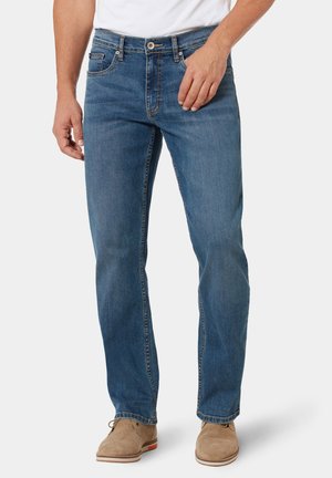 Jeans Straight Leg - heavy stone