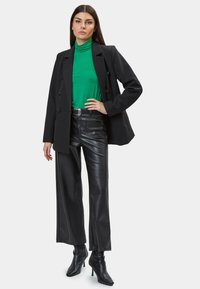 INFLUENCER HIGH-NECK TEE - Langarmshirt - green