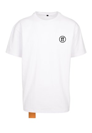 Forgotten Faces Print T-shirt - white