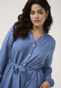 Kaffe Curve Spijkerjurk - coronet blue cc